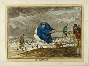 A Squall tekijältä James Gillray