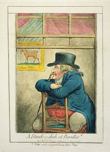 A Standing-dish at Boodles, julkaisija Hannah Humphrey, 1800