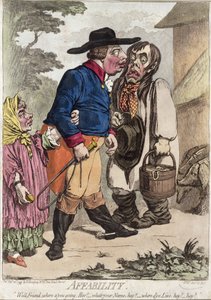 Affability, Hannah Humphreyn vuonna 1795 julkaisema (käsinvärinen etsaus akvatintalla)