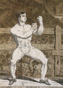 Daniel Mendoza tekijältä James Gillray