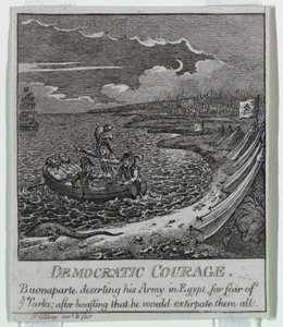 "Demokratia tai luonnos o tekijältä James Gillray