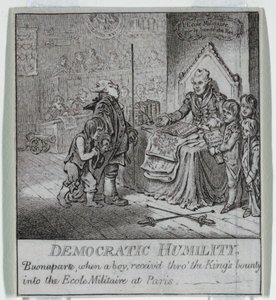 "Demokratia tai luonnos o tekijältä James Gillray