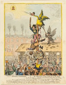Vaaliehdokkaat tekijältä James Gillray