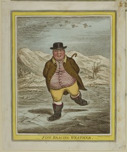 Hieno sää tekijältä James Gillray