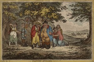 Fortune Hunting, julkaistu 20. marraskuuta tekijältä James Gillray