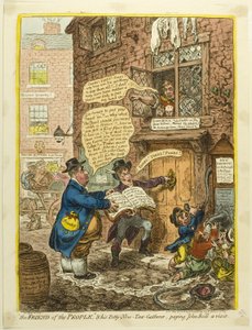Kansan ystävä tekijältä James Gillray