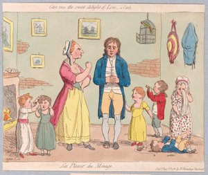 Anna minulle Sweet Delight of Love, saalis, pubi. 1781 (käsinvärinen kaiverrus)