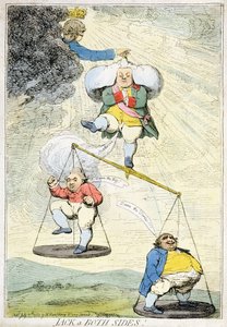Jack a Both Sides, William Humphreyn vuonna 1783 julkaisema (käsinvärinen etsaus)