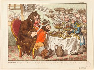  tekijältä James Gillray