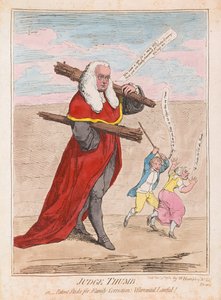 Judge Thumb tai Patent Sticks for Family Correction Warranted Lawful, pub. 1782 (käsinvärinen kaiverrus)