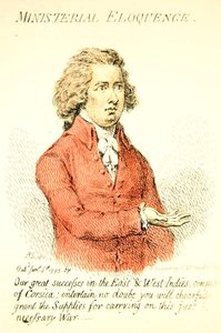 Ministerial Eloquence, julkaissut Hannah Humphrey vuonna 1795 (käsinvärinen kaiverrus) (yksityiskohta 191281) tekijältä James Gillray