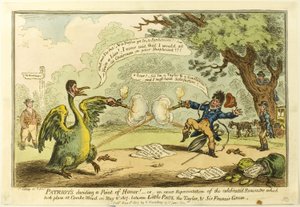Patriootit - Kunnian ratkaiseva kohta! tekijältä James Gillray