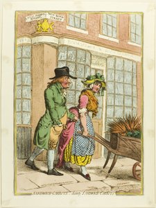Voileipä-porkkanat!-Herkulliset voileipä-porkkanat tekijältä James Gillray