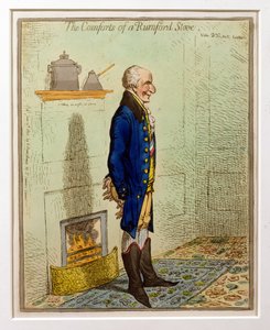 Rumford-uunin mukavuudet, pubi. kirjoittanut Hannah Humphrey, 1800 (etsaus ja wc)