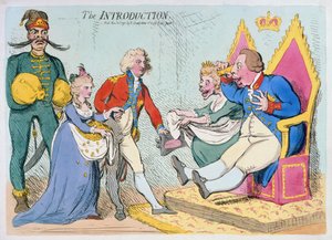 The Introduction, julkaisija Hannah Humphrey, 1791 (käsinvärinen etsaus)