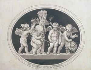 The Marriage of Cupid and Psyche, julkaisija Hannah Humphrey vuonna 1797