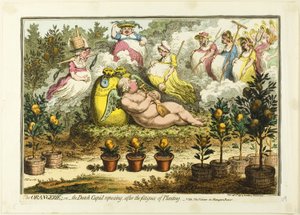 Orangerie tekijältä James Gillray