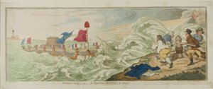 Myrsky nousee tekijältä James Gillray