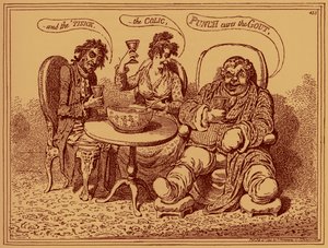 Kukat tekijältä James Gillray