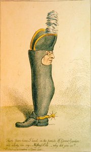 Kolmekymmentä vuotta olen asunut Covent Gardenin seurakunnassa, julkaissut Hannah Humphrey. tekijältä James Gillray
