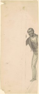 Mies ovella