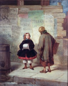 New Yorkin jalkakäytävät tai "Rich Girl, Poor Girl". tekijältä James Harvey Cafferty