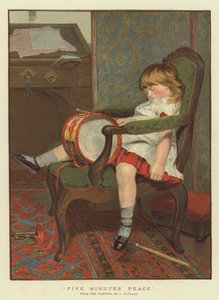 Viiden minuutin rauha (chromolitho)
