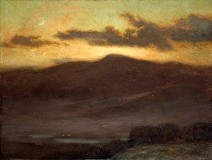 Auringonlasku, Mount McIntyre tekijältä James Henry Moser