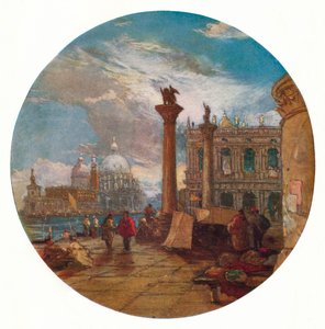 Näkymä Venetsiassa, c1853. tekijältä James Holland