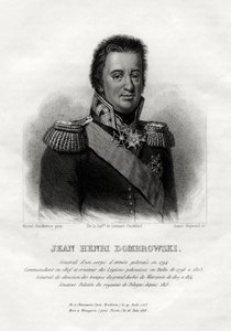 Jean Henri Dombrowski, puolalainen armeijan komentaja, 1845 tekijältä James Hopwood