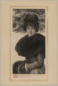 Talvinen kävelyretki tekijältä James Jacques Joseph Tissot