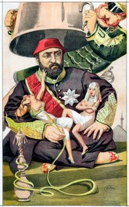 Abd-ul-Aziz, Turkin sulttaani vuodesta 1861, 1869 tekijältä James Jacques Joseph Tissot