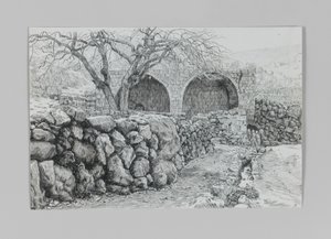 Neitsyen lähde Ain-Karimissa, kuva Herramme Jeesuksen Kristuksen elämästä tekijältä James Jacques Joseph Tissot