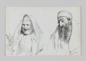 Juutalainen ja juutalainen, esimerkki Herramme Jeesuksen Kristuksen elämästä tekijältä James Jacques Joseph Tissot