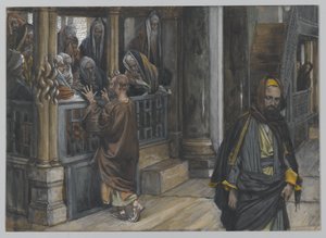 Juudas menee etsimään juutalaisia, esimerkki teoksesta The Life of Our Lord Jesus Christ, 1886-94 (wc grafiitin päällä paperilla) tekijältä James Jacques Joseph Tissot