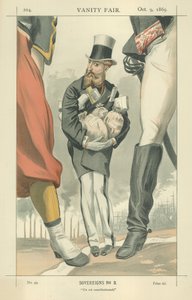 Leopold II, belgialainen kuningas tekijältä James Jacques Joseph Tissot