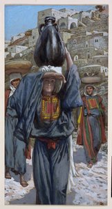 Martha, kuvitus teokseen The Life of Christ, n. 1886-1894 (wc ja guassi pahville) tekijältä James Jacques Joseph Tissot