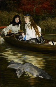 Thamesilla, haikara, n. 1871–1872 (öljy kankaalle) tekijältä James Jacques Joseph Tissot