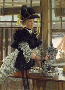 Tee, 1872. tekijältä James Jacques Joseph Tissot