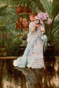 Lilojen nippu, n. 1875 tekijältä James Jacques Joseph Tissot