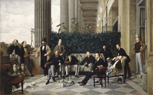 Rue Royalen ympyrä, 1868