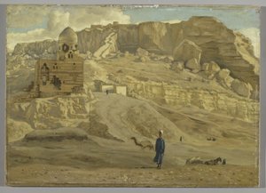 Mokattam Kairon linnoituksesta, kuva Herramme Jeesuksen Kristuksen elämästä tekijältä James Jacques Joseph Tissot