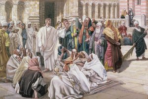 Huonekalut ja erilaiset esineet 1100- ja 1300-luvuilta tekijältä James Jacques Joseph Tissot