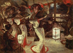 Huonekalut ja erilaiset esineet 1100- ja 1300-luvuilta tekijältä James Jacques Joseph Tissot
