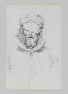 Juutalaisen tyyppi, kuva Herramme Jeesuksen Kristuksen elämästä (muste paperille) tekijältä James Jacques Joseph Tissot