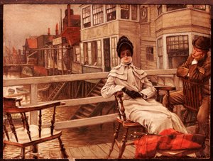 Odotan venettä Greenwichissä tekijältä James Jacques Joseph Tissot