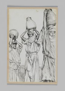 Galilean naiset, esimerkki teoksesta Herramme Jeesuksen Kristuksen elämä tekijältä James Jacques Joseph Tissot
