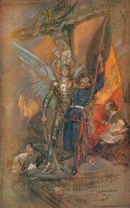 Pyhä Mikael Belgialainen, 1914, 1914 tekijältä James Jebusa Shannon