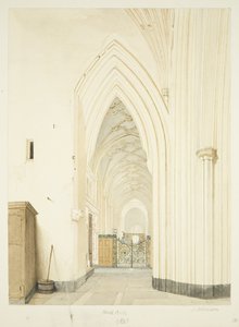 North Aisle of St Mary Redcliffe, katsot itään tekijältä James Johnson