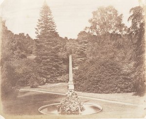 Puutarhassa. Blenheim, 1853-56.